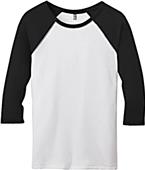 District Juniors 50/50 3/4-Sleeve Raglan