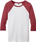 District Juniors 50/50 3/4-Sleeve Raglan