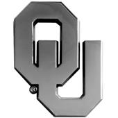 Fan Mats Univ. of Oklahoma Chrome Vehicle Emblem Fan Mats Univ. of Oklahoma Chrome Vehicle Emblem