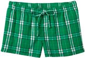 District Juniors Flannel Plaid Boxer