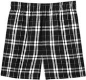 District Young Men's Flannel Plaid Boxer