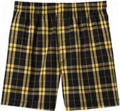 District Young Men's Flannel Plaid Boxer