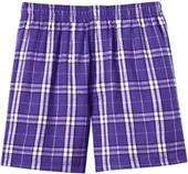 District Young Men's Flannel Plaid Boxer