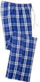District Juniors Flannel Plaid Pant