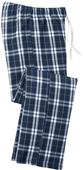 District Juniors Flannel Plaid Pant