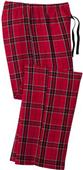 District Juniors Flannel Plaid Pant