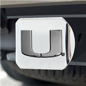 Fan Mats University of Miami Chrome Hitch Cover Fan Mats University of Miami Chrome Hitch Cover