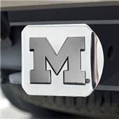Fan Mats University of Michigan Chrome Hitch Cover Fan Mats University of Michigan Chrome Hitch Cover