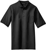 Port Authority Mens Silk Touch Polo with Pocket