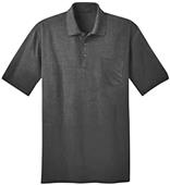 Port & Company Mens Jersey Knit Pocket Polo