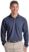 Port Authority Men Long Sleeve EZCotton Pique Polo