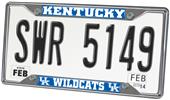 Fan Mats Univ. of Kentucky License Plate Frame