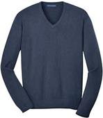 Port Authority Mens V-Neck Sweater