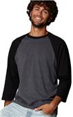 Anvil Adult & Youth Baseball 3/4 Sleeve T-Shirts