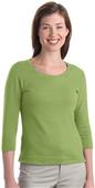 Port Authority Modern Stretch Scoop Neck 3/4 Shirt