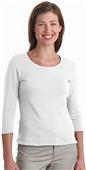 Port Authority Modern Stretch Scoop Neck 3/4 Shirt