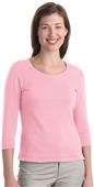 Port Authority Modern Stretch Scoop Neck 3/4 Shirt