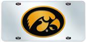 Fan Mats University of Iowa License Plate Inlaid Fan Mats University of Iowa License Plate Inlaid