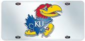 Fan Mats University of Kansas License Plate Inlaid Fan Mats University of Kansas License Plate Inlaid
