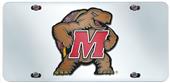 Fan Mats Univ. of Maryland License Plate Inlaid Fan Mats Univ. of Maryland License Plate Inlaid