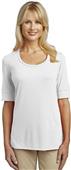 Port Authority Ladies Concept Scoop Neck Shirt