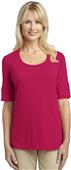 Port Authority Ladies Concept Scoop Neck Shirt