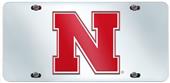 Fan Mats Univ. of Nebraska License Plate Inlaid Fan Mats Univ. of Nebraska License Plate Inlaid