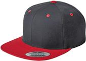 Sport-Tek Flat Bill Snapback Cap
