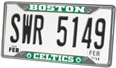 Fan Mats Boston Celtics License Plate Frame Fan Mats Boston Celtics License Plate Frame