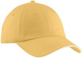 Port Authority Adult Poly-Bamboo Sandwich Bill Cap