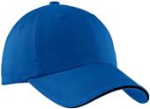 Port Authority Sandwich Bill Cap w/Striped Closure