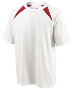 WHITE/SCARLET