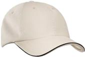 Port Authority Double Piping Sandwich Bill Cap