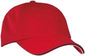 Port Authority Double Piping Sandwich Bill Cap
