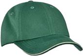 Port Authority Double Piping Sandwich Bill Cap