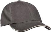 Port Authority Double Piping Sandwich Bill Cap