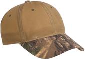 Port Authority Camo Cap with Contrast Front Panel