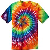 Port & Company Essential Rainbow Tie-Dye Tee