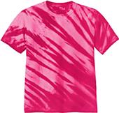 Port & Company Essential Tiger Stripe Tie-Dye Tee