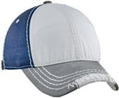 District Leather Bill Distressed Cap