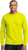 Port & Company LS 50/50 Safety Cotton/Poly T-Shirt
