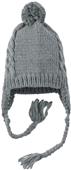 District Cabled Wool Beanie with Pom