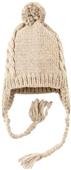 District Cabled Wool Beanie with Pom