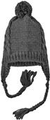 District Cabled Wool Beanie with Pom