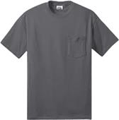 Port & Company 50/50 Cotton/Poly T-Shirt w/Pocket