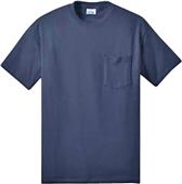 Port & Company 50/50 Cotton/Poly T-Shirt w/Pocket