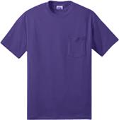 Port & Company 50/50 Cotton/Poly T-Shirt w/Pocket