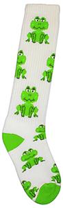 WHITE/FLUORESCENT GREEN
