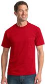 JERZEES Heavywt. 50/50 Cotton/Poly Pocket T-Shirt