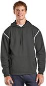 Sport-Tek Tech Fleece Colorblock Hooded Sweatshirt